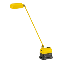 Lampe sans fil en métal jaune mat Daphinette - Lumina