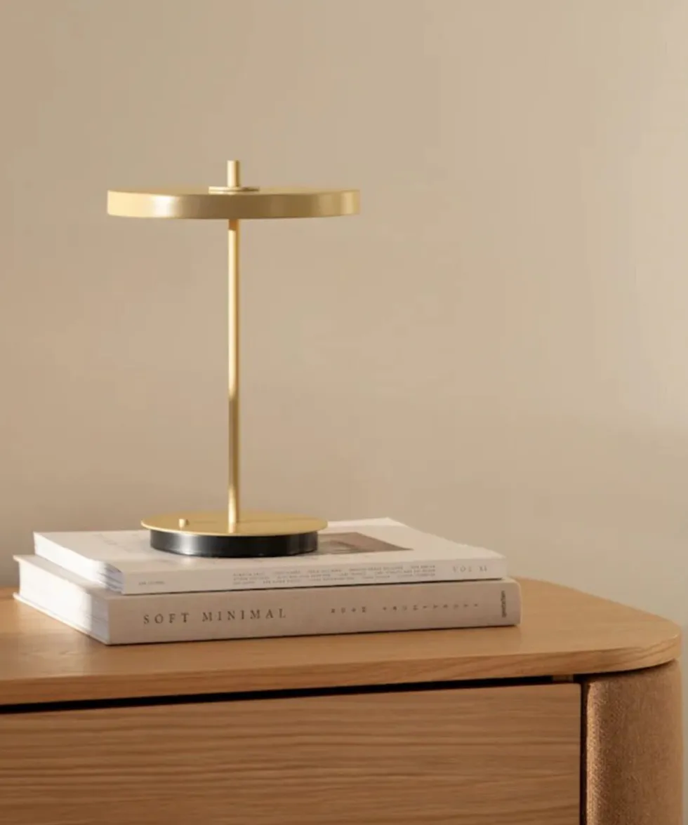 Lampe sans fil jaune butter Asteria Move - UMAGE