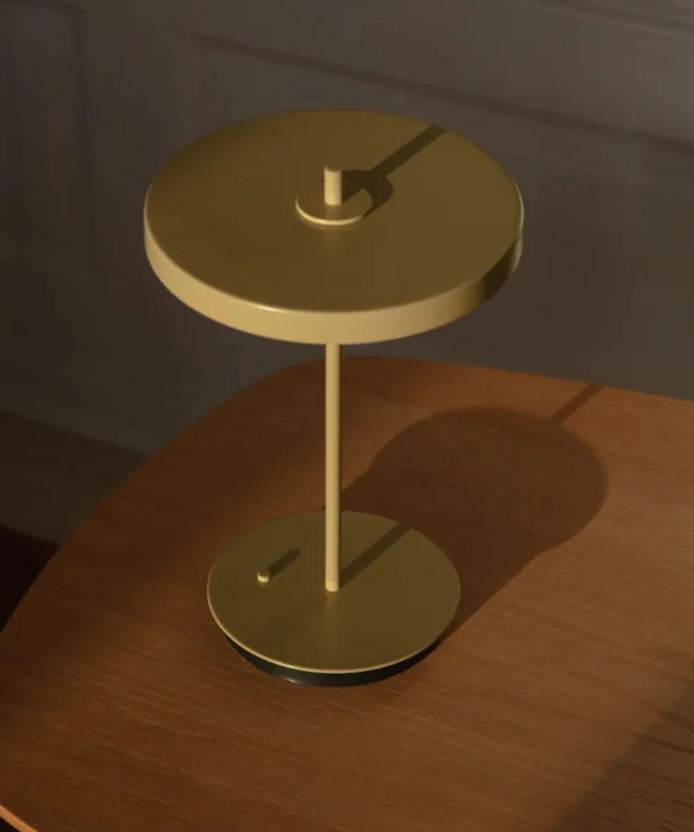 Lampe sans fil jaune butter Asteria Move - UMAGE