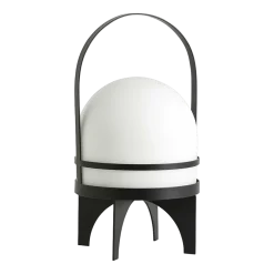 Lampe sans fil noire 40 x 22 cm Buto - Nordal