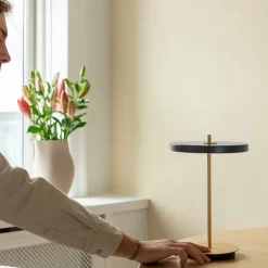 Lampe sans fil rouge Asteria Move - UMAGE