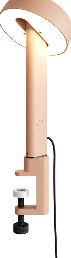 Lampe serre-joint rose cendré NOD - Tiptoe