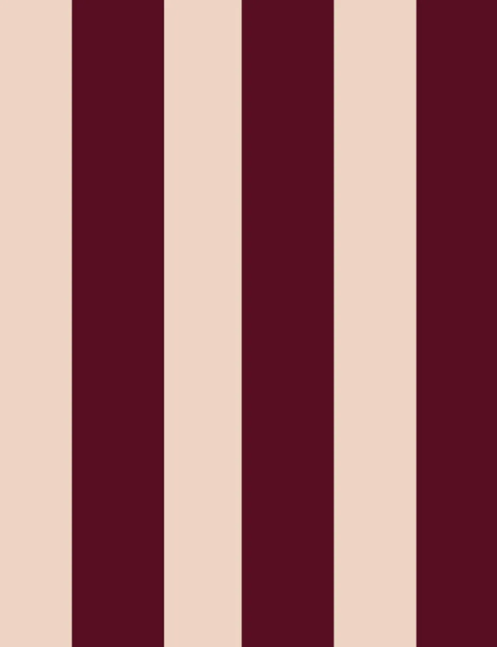 Lé de papier peint bordeaux et rose clair Auguste 06 - Mues Design