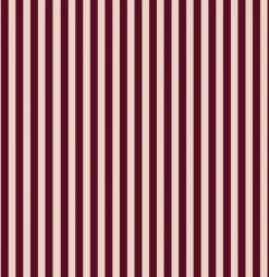 Lé de papier peint bordeaux et rose clair Ernest 06 - Mues Design