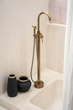 Le vase sournois - Noir Naturel - L - Bazar Bizar