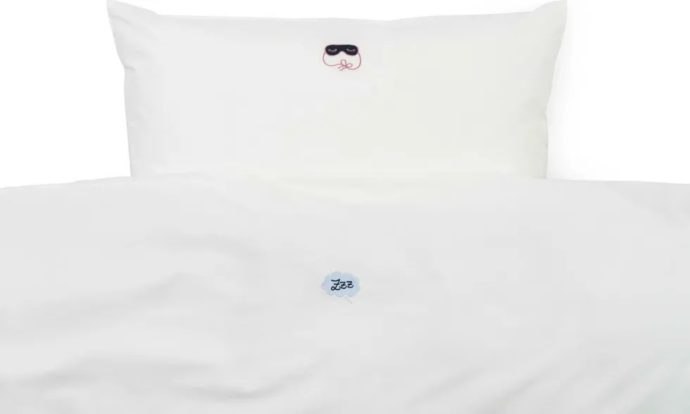 Linge de lit 200x200 blanc Snooze Deep Sleep blanc - Normann Copenhagen