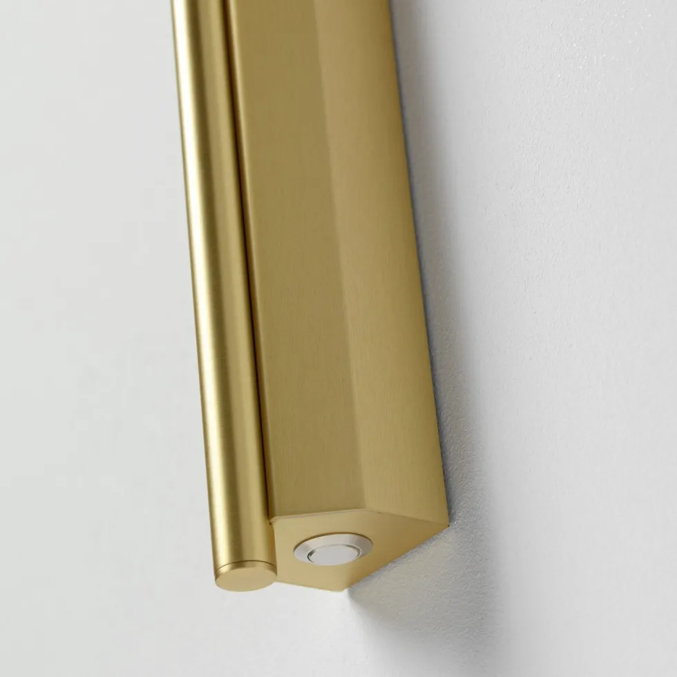 Liseuse murale en laiton 58 cm Link - CVL Luminaires
