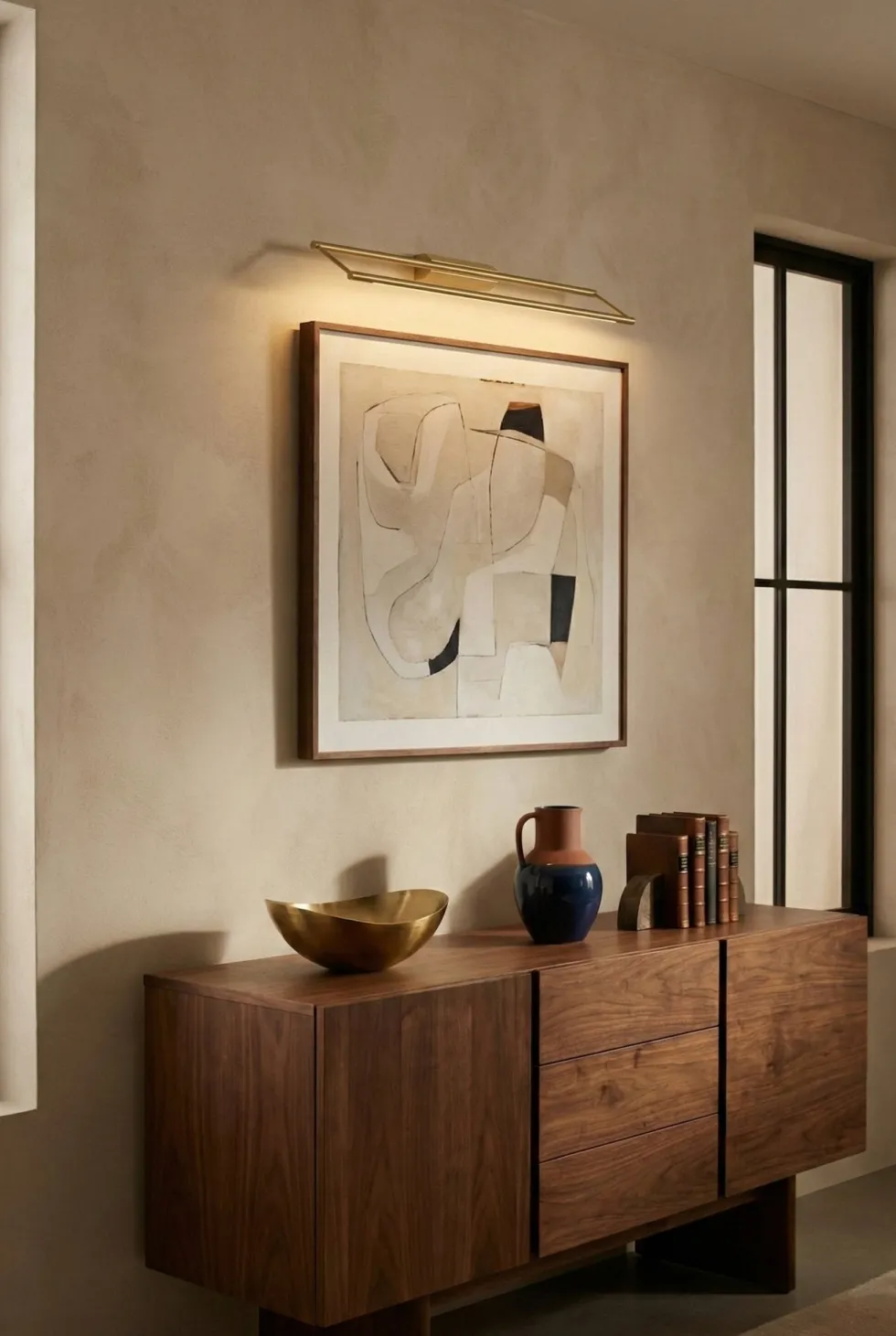 Liseuse murale en laiton 58 cm Link - CVL Luminaires