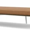 Lit de jour en acier et cuir camel Man - NORR11