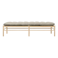 Lit de jour en chêne savonné et assise re-wool 0218 180x70cm OW150 - Carl Hansen & Søn