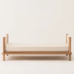 Lit enfant en chêne massif naturel 70x140cm Latitude - Nobodinoz