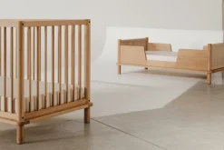 Lit enfant en chêne massif naturel 70x140cm Latitude - Nobodinoz
