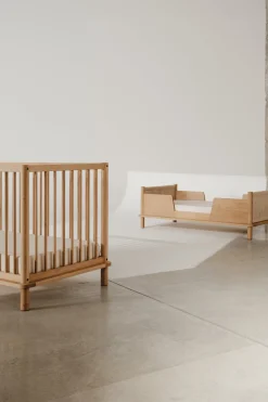 Lit enfant en chêne massif naturel 70x140cm Latitude - Nobodinoz