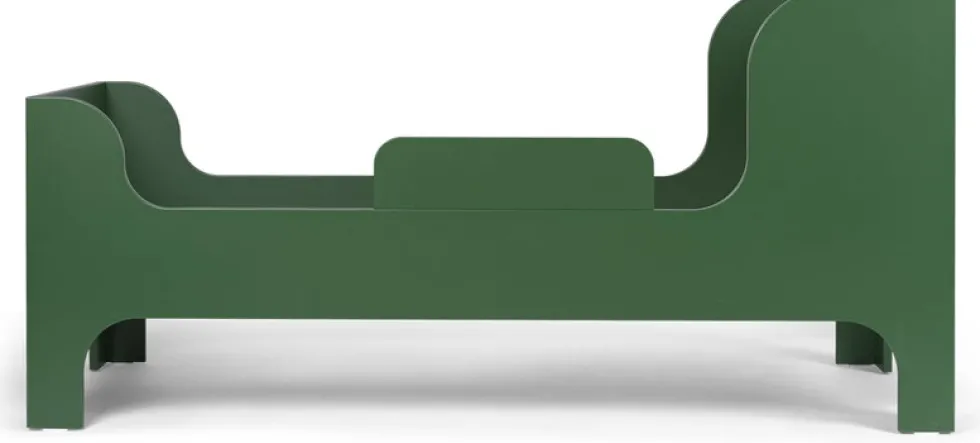 Lit enfant en mdf vert 166x76cm Sill - Ferm living