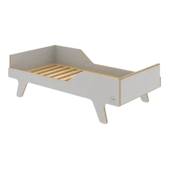 Lit gris pour enfant 140x70 cm Dream- Nuki Shop