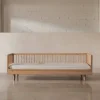 Lit individuel enfant en chêne massif et extension canapé 92x207x64cm Pure - Nobodinoz