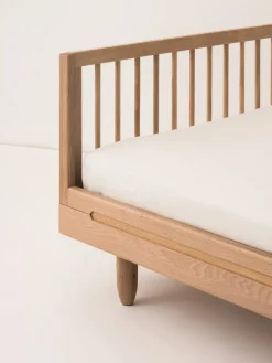 Lit individuel enfant en chêne massif 97x207x64cm Pure - Nobodinoz