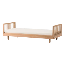 Lit individuel enfant en chêne massif 97x207x64cm Pure - Nobodinoz