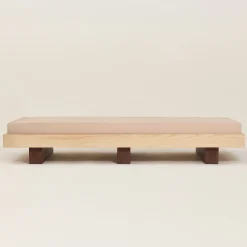 Lit junior en bois massif d'hévéa et frêne naturel 160x70cm Heju x Nobodinoz - Nobodinoz