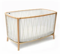 Lit lacets desert avec matelas coco naturel Kimi - Charlie Crane