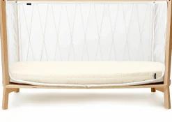 Lit lacets hazelnut avec matelas coco naturel Kimi - Charlie Crane