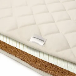 Lit lacets hazelnut avec matelas coco naturel Kimi - Charlie Crane