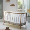 Lit lacets hazelnut avec matelas Kimi - Charlie Crane