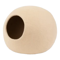 Lit pour chat en laine beige 38cm Levi - Myfelt