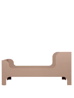Lit pour enfant en bois rose 166x76x80cm Sill - Ferm Living