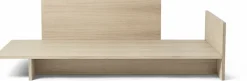 Lit une personne en bois de chêne vernis Kona - Ferm Living