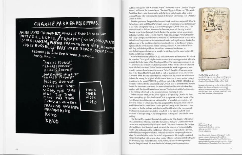 Livre relié 21x26cm 96 pages Basquiat - Taschen