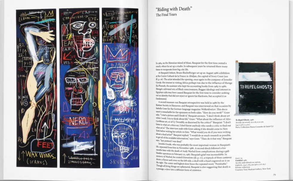 Livre relié 21x26cm 96 pages Basquiat - Taschen