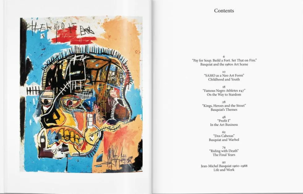 Livre relié 21x26cm 96 pages Basquiat - Taschen