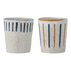 Lobelia Cup Blue Stoneware - Bloomingville