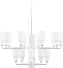 Lustre blanc Amp blanc / blanc - Normann Copenhagen