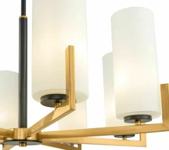 Lustre en laiton 8 ampoules Fortano - Maytoni