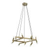Lustre en laiton doré 105 x 75 cm - Nordal