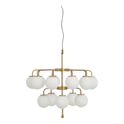 Lustre en laiton doré 68 x 74 cm Palma - Nordal