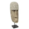 Masque de Cowrie sur pied L - Bazar Bizar