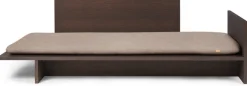 Matelas en tissu soft bouclé naturel 202x92x9,5cm Kona - Ferm Living