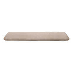 Matelas en tissu soft bouclé naturel 202x92x9,5cm Kona - Ferm Living