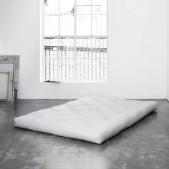 Matelas futon 2 places blanc 160x200 Double Latex - Karup Design