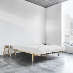 Matelas futon 2 places blanc 160x200 Double Latex - Karup Design