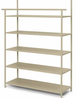 Meuble à chaussures en fer crème 105,8 x 82 cm Dora - Ferm living