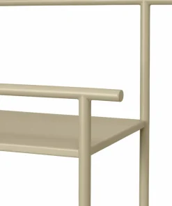 Meuble à chaussures en fer crème 105,8 x 82 cm Dora - Ferm living
