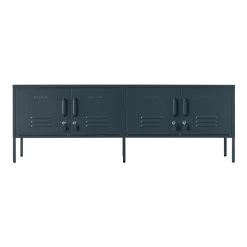 Meuble tv en acier gris ardoise 162x40x57cm The Standard - Mustard Made