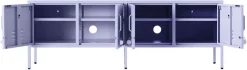 Meuble tv en acier lilas 162x40x57cm The Standard - Mustard Made