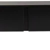 Meuble tv en bois noir 180x29,5x50cm Serenity - Home Design