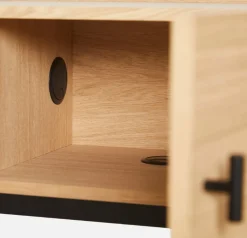 Meuble TV en chêne design 150 cm Array - Woud