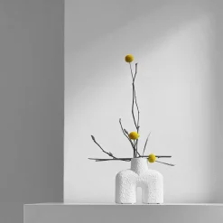 Mini vase en céramique blanc Cobra - 101 Copenhagen